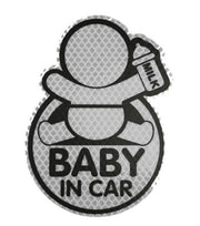 Car Reflective Stickers, Baby In Car Reflective Car Stickers, Car Reflective Warning Stickers