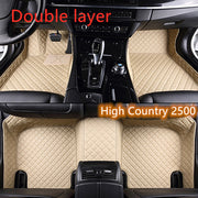 Car Fully Surrounded Leather Floor Mat Pad All Weather Protection