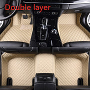 Car Fully Surrounded Leather Floor Mat Pad All Weather Protection