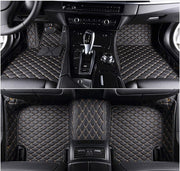 Car Fully Surrounded Leather Floor Mat Pad All Weather Protection