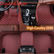 Car Fully Surrounded Leather Floor Mat Pad All Weather Protection