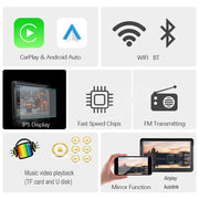 7 IPS Car Smart Screen Wireless Car play Auto Mobile Phone Projection Screen Navigation