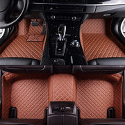 Car Fully Surrounded Leather Floor Mat Pad All Weather Protection