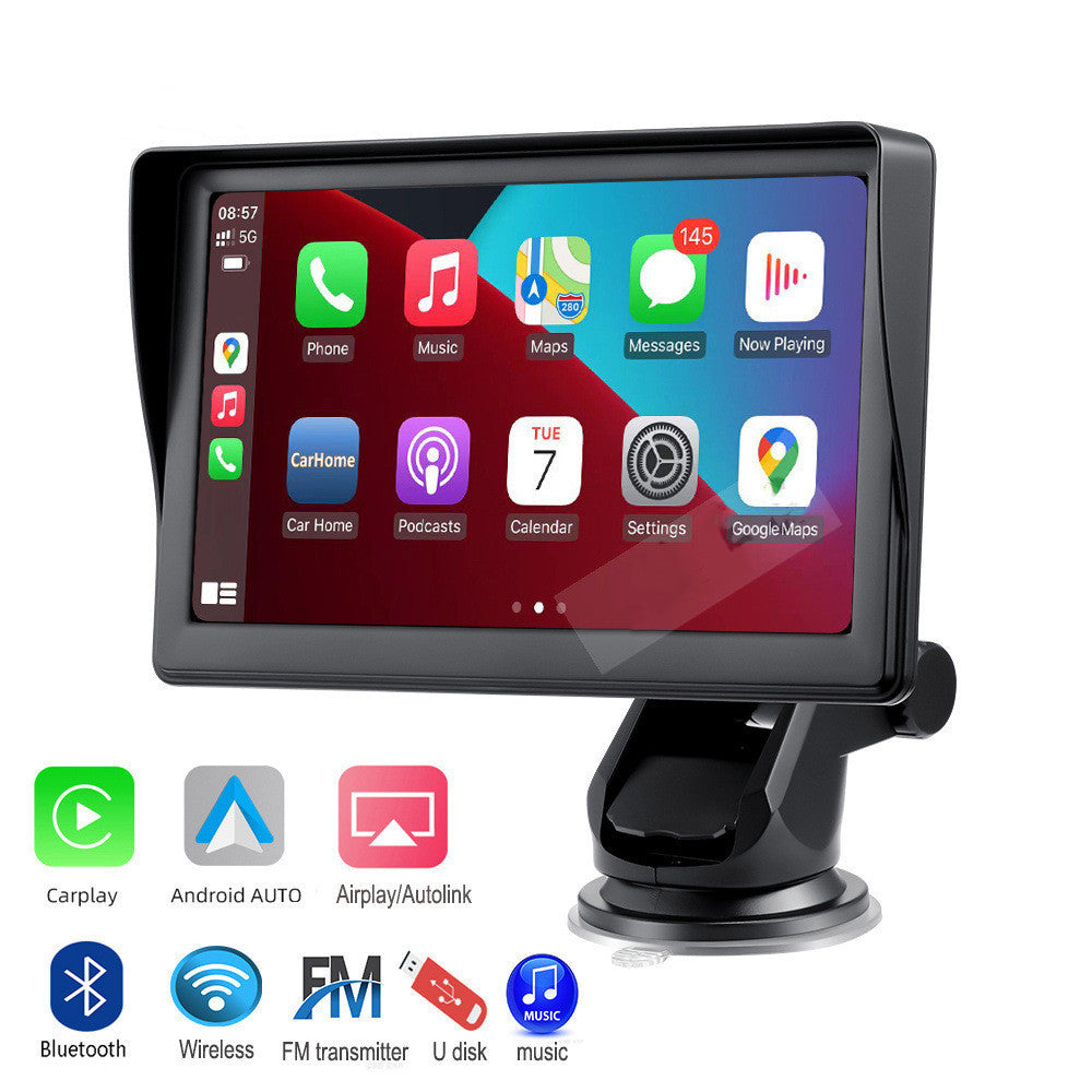 7 IPS Car Smart Screen Wireless Car play Auto Mobile Phone Projection Screen Navigation