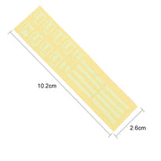 Car Window Luminous Key Sticker