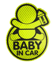 Car Reflective Stickers, Baby In Car Reflective Car Stickers, Car Reflective Warning Stickers